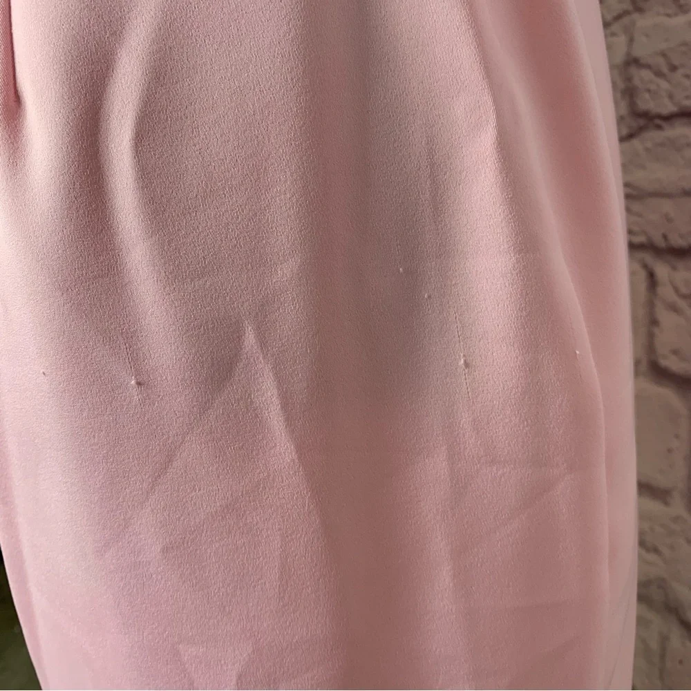 NWT NBD x Naven Mona Asymmetrical Dress in Light Lotus Pink - Picture 10 of 16